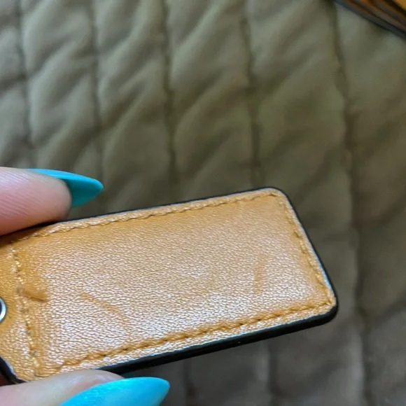 Coach Tan Leather Purse / Wristlet Accessories - Picture 5 of 5